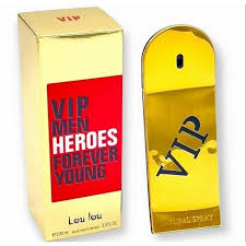 CompuBoutique - Vip Men Heroes Forever Young Gold للرجال